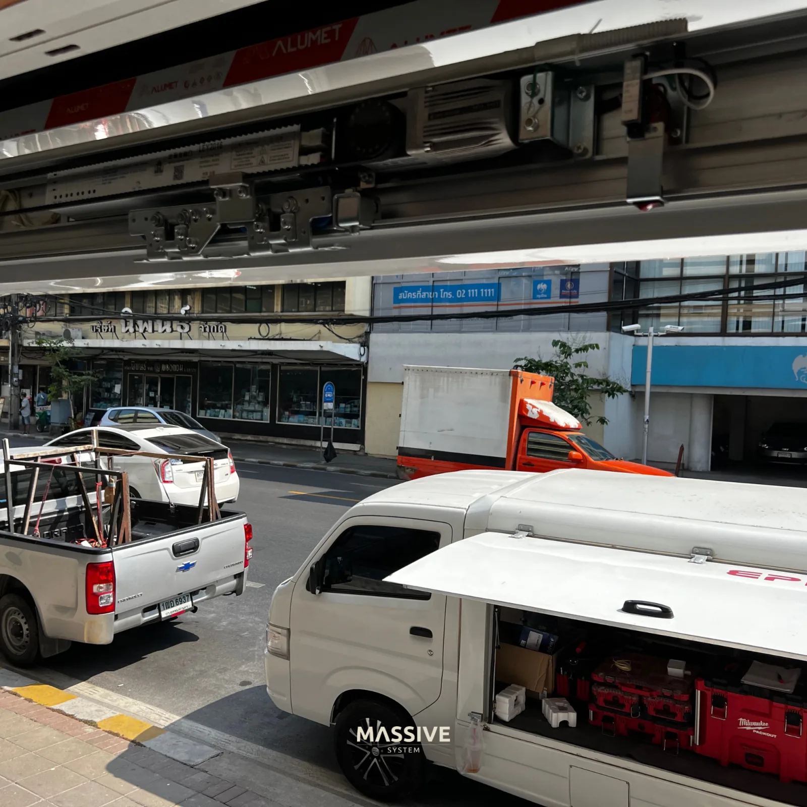 มอเตอร์และรางประตูอัตโนมัติ Auto Door